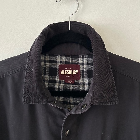 Alesbury Cotton Barn Jacket Chore Coat - Picture 3 of 16